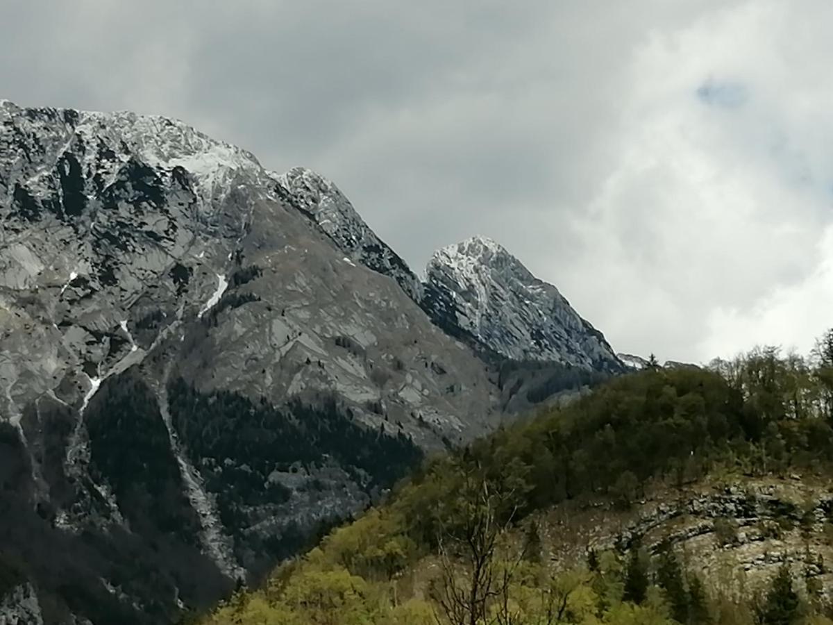 Pocitnisko Stanovanje Planja Soča Zewnętrze zdjęcie